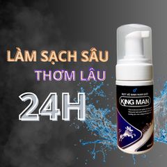 Bọt vệ sinh nam  KINGMAN dung dịch vệ sinh làm sạch hiệu quả